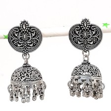 Indian Look Jhumki Gemstone