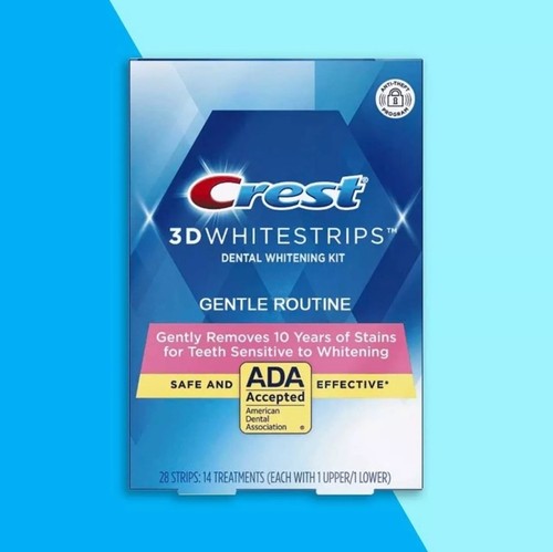 White whitestrips gentle - whitestrips,