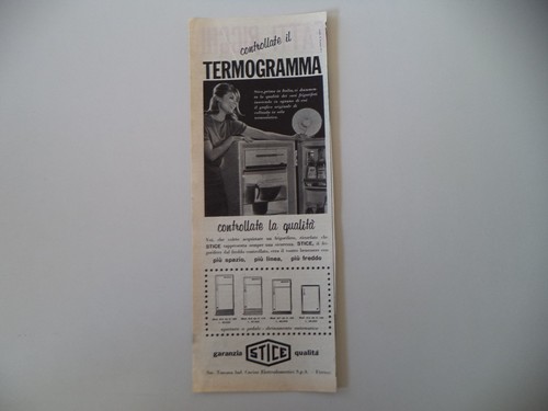 Advertising pubblicità 1961 - advertising,