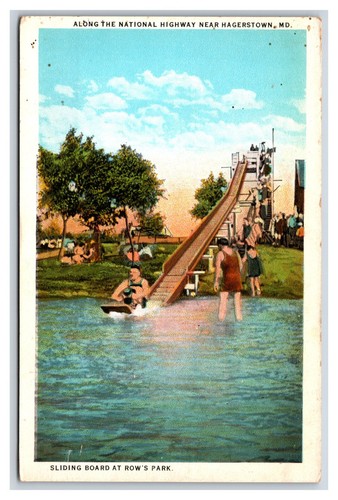 Slide board row park - board,