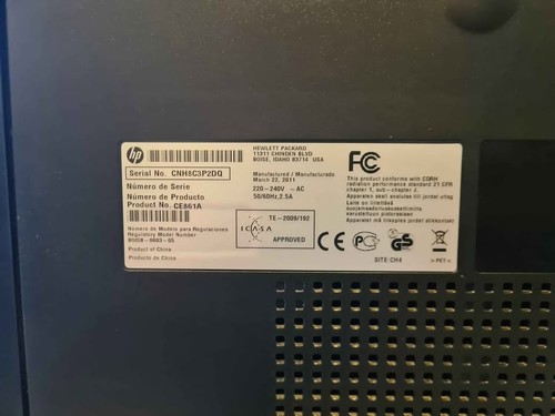 Stampante laser colori hp - a,