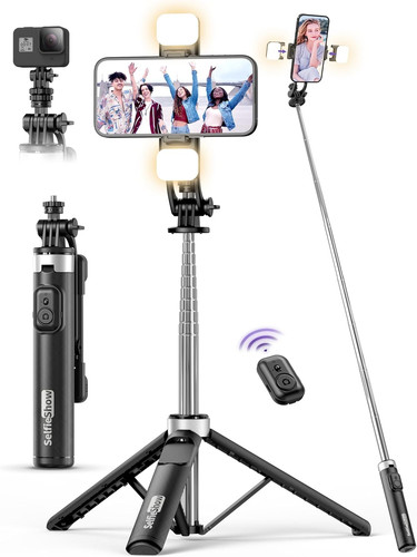 135cm bastone selfie treppiede - 135cm,