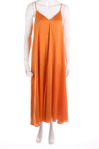 Maxi abito s - h&m, arancione