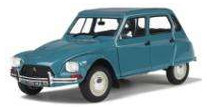 Citroen dyane 1967 blue 18 - blue, 1/18