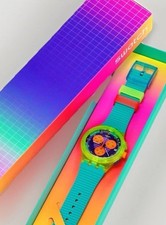 SWATCH NEW CHRONO NEON WAVE -