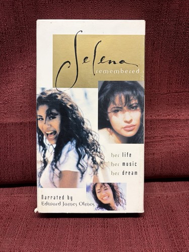 Selena remembered vhs - selena,