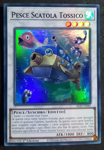 Pesce scatola tossico super - tossico,