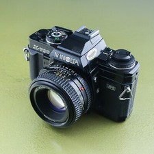 difettosa MINOLTA X-700, Rokkor 1.7 / 50 MD, fotocamera reflex 35 mm nero 700 ☆