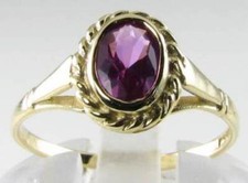 ANELLO ORO 9 CT 9 K 7 mm x 5