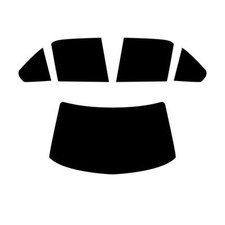 Pre Taglio Pellicola Finestrini per BMW 3 Serie 4-door Berlina 1985-89 5%