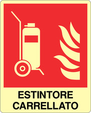 M-ITALY CARTELLO LUMINESCENTE