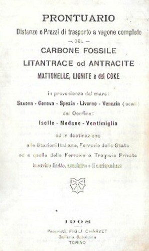 Prontuario prezzi carbone - prontuario,