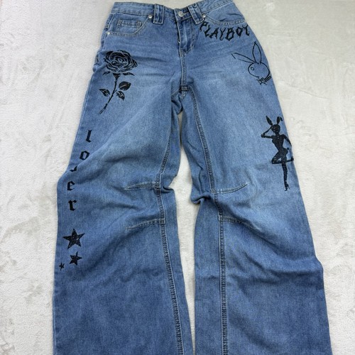 Jeans donna playboy taglia - jeans, 1