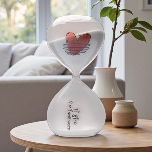 Clessidra vetro cuore - clessidra,