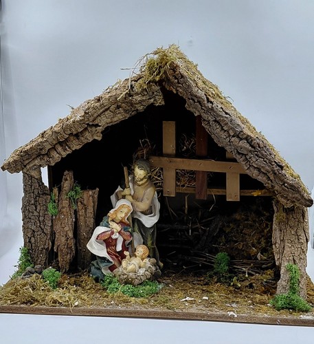 Presepe artigianale legno - presepe,