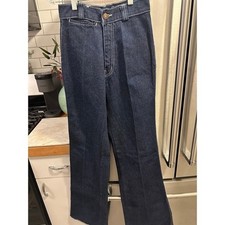 Pantaloni a campana in denim