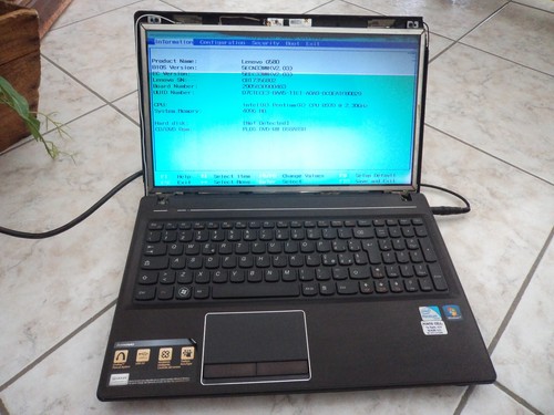 Notebook lenovo g580 - lenovo,
