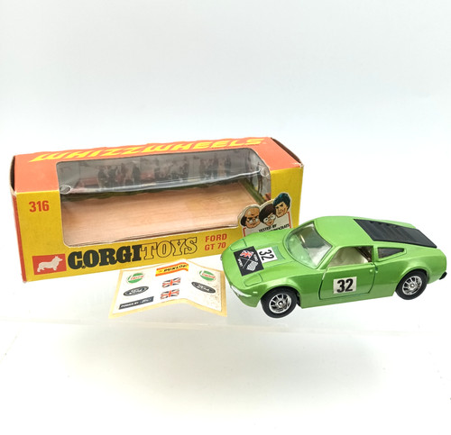 Corgi toys ford verte - gt, 70