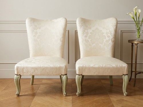 Coppia poltroncine stile - poltroncine,