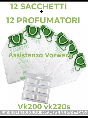 Sacchetti vk200 vk220s - vk200, fp