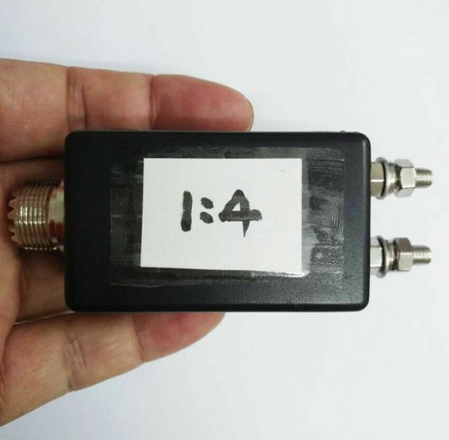 Antenna onde corte - 100w, 1:4