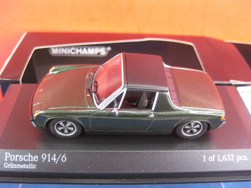 Minichamps porsche 914 1970 - minichamps, 914/6
