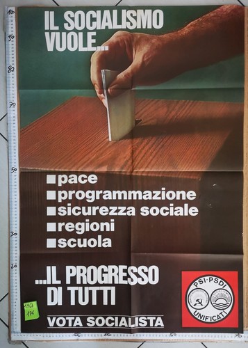 Manifesto psi psdi partito - psdi,