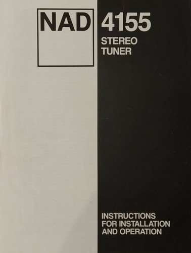 Nad 4155 sintonizzatore - -,