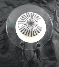 VINTAGE LAMPADA DA MURO APPLIQUE  LUCE ANNI 80 1980 ITALIA DESIGN BIANCO NERO