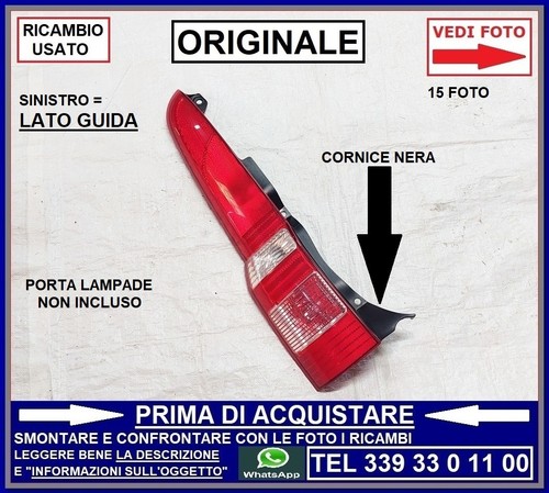 Fanale faro posteriore - fanale,