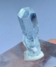 Acquamarina 12 CT taglio diamante bellissimo cristallo da miniere di sigari