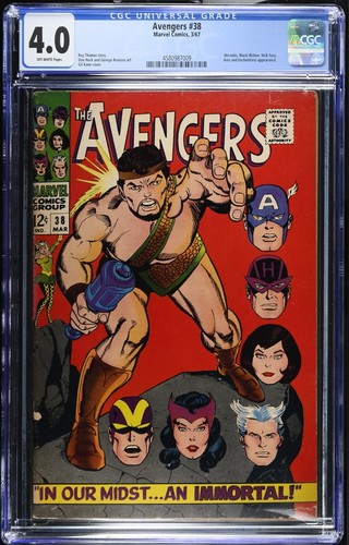 Avengers cgc 4 0 - *,