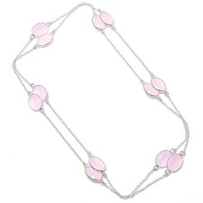 Collana catena pietre - , preziose