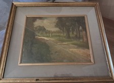 Venanzio Zolla Dipinto Olio Su