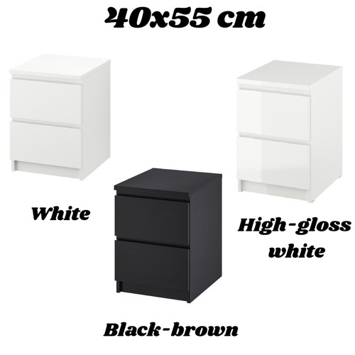 Comodino contenitore ikea malm - comodino,