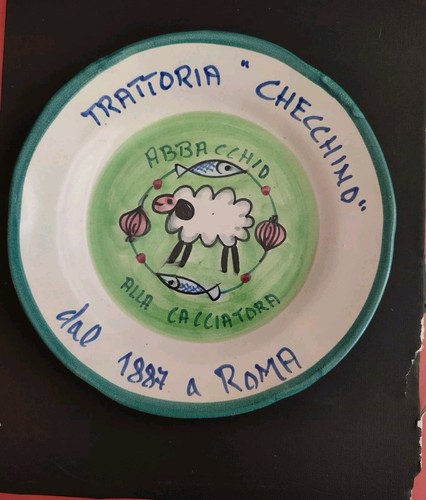 Piatto buon ricordo - ricordo,