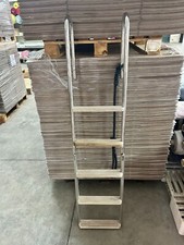 SCALETTA INOX 5 GRADINI PER BARCA PIEGHEVOLE UNIVERSALE NAUTICA