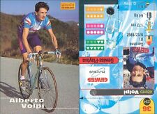 ALBERTO VOLPI,GEWISS-PLAYBUS-N.36-R@R@ CARD CICLISMO MERLIN 96-NEW,EDICOLA