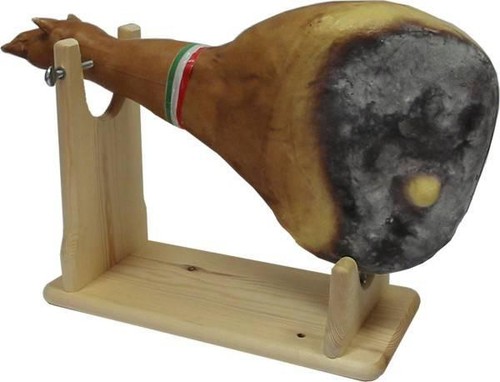 Fermaprosciutto legno - fermaprosciutto, in