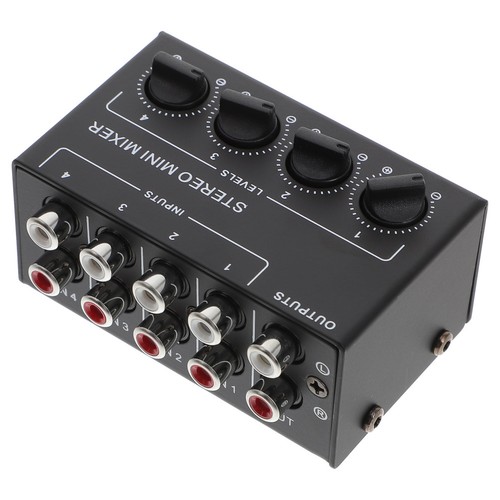 Mini mixer stereo canali - 4,