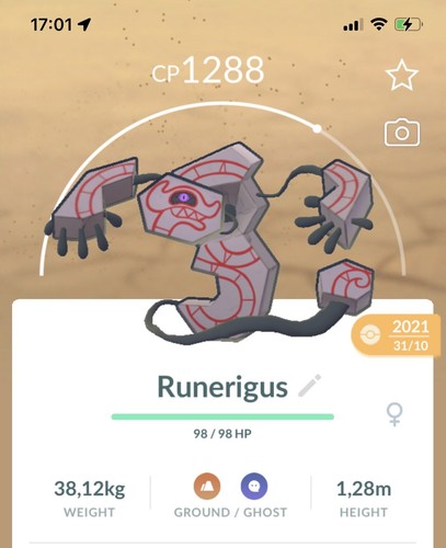 Runerigus pokemon gen8 - runerigus,