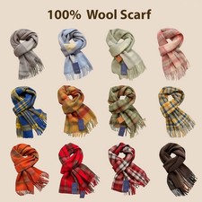 Sciarpa tartan pura lana