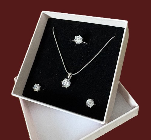 Diamonique argento sterling - diamonique,