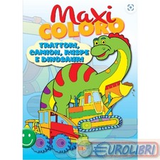 LIBRO DA COLORARE TRATTORI