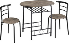 Set Tavolo Moderno Con 2 Sedie