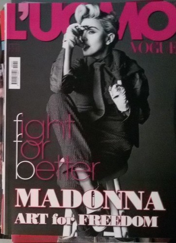 Madonna uomo vogue - ,