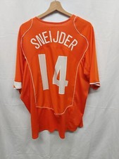 Maglia Calcio Olanda 2004 Sneijder Shirt Trikot Camiseta Maillot Jersey Holland