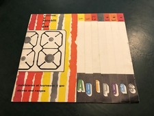 OPUSCOLO CATALOGO CUCINE EFORNELLI AGIPGAS SNAM - VINTAGE EPOCA COLLEZIONE