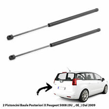 2 MOLLE  A GAS PISTONI PISTONCINI PORTELLONE BAGAGLI X xPEUGEOT 5008 Dal 2009