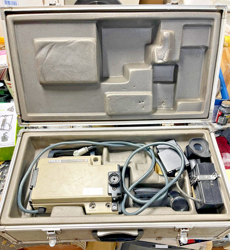 Videocamera vintage sony - videocamera,